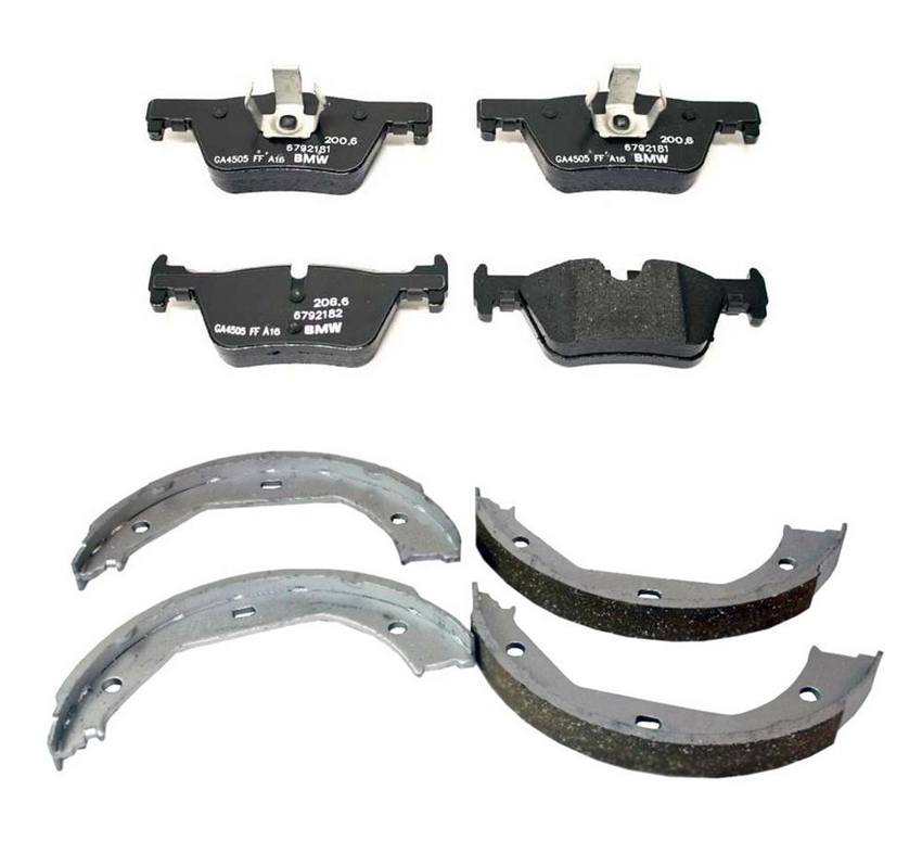 BMW Brakes Disc Kit - Pads Rear